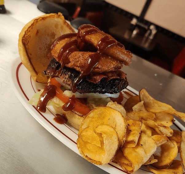 Dino's Pizza Burger